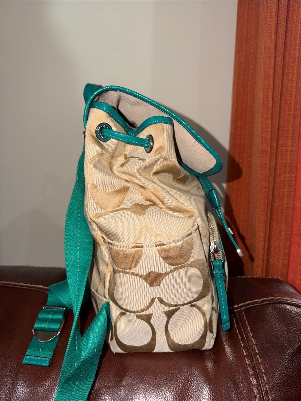 ‼️Coach Signature Backpack - Picture 8 of 15